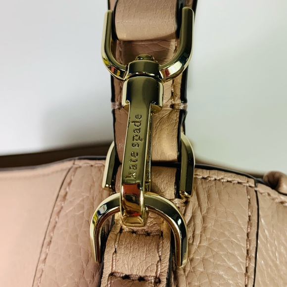 NWT Kate Spade Jackson Leather Shoulder Bag Pink - Picture 14 of 15